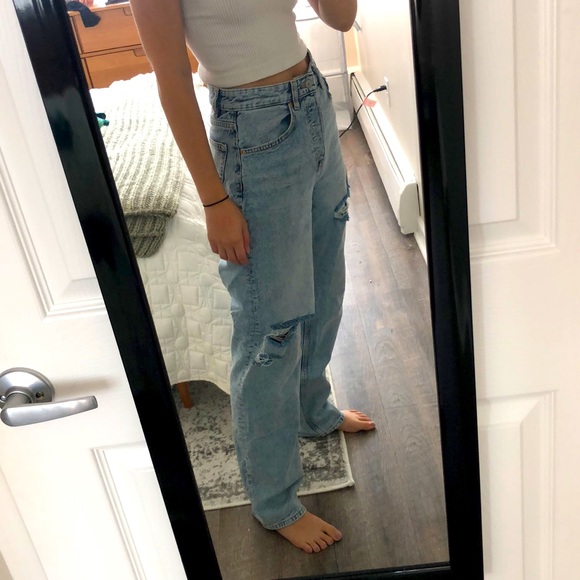 H&M Denim - H&M 90s Straight High Jeans